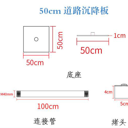 内江沉降板规格型号如何选择？